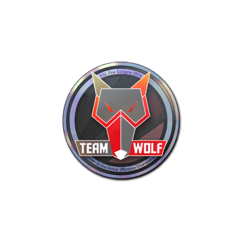Sticker | MTS GameGod Wolf (Holo) | Cologne 2014 CS2 skin