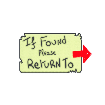 Sticker | Please Return To CS2 skin