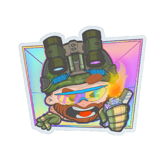 Sticker | Try Hard (Holo) CS2 skin