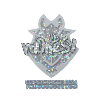 Sticker | m0NESY (Glitter) | Copenhagen 2024 CS2 skin