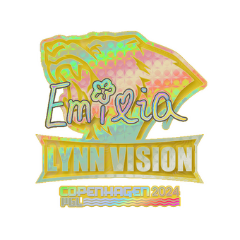Sticker | EmiliaQAQ (Holo) | Copenhagen 2024 CS2 skin