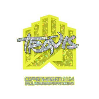 Sticker | TRAVIS (Glitter) | Copenhagen 2024 CS2 skin