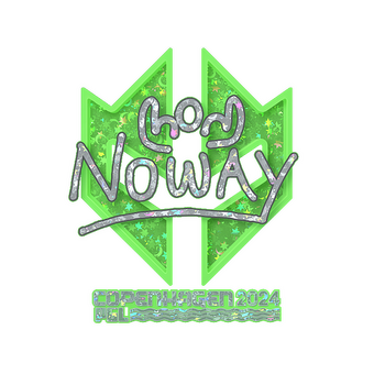 Sticker | noway (Glitter) | Copenhagen 2024 CS2 skin