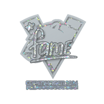Sticker | fame (Glitter) | Copenhagen 2024 CS2 skin