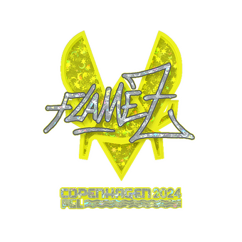 Sticker | FlameZ (Glitter) | Copenhagen 2024 CS2 skin