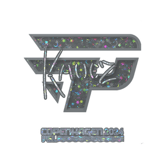 Sticker | kauez (Glitter) | Copenhagen 2024 CS2 skin