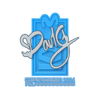 Sticker | dav1g | Copenhagen 2024 CS2 skin