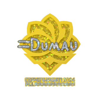 Sticker | dumau (Glitter) | Copenhagen 2024 CS2 skin