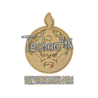Sticker | Techno4K (Glitter) | Copenhagen 2024 CS2 skin