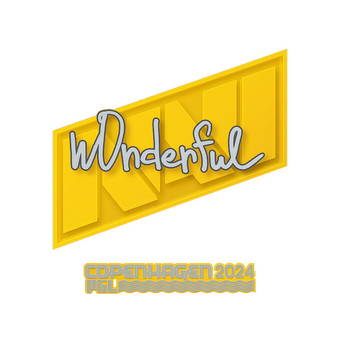 Sticker | w0nderful | Copenhagen 2024 CS2 skin