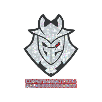 Sticker | G2 Esports (Glitter) | Copenhagen 2024 CS2 skin