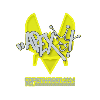 Sticker | apEX | Copenhagen 2024 CS2 skin