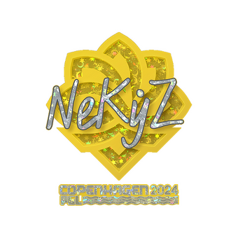 Sticker | NEKiZ (Glitter) | Copenhagen 2024 CS2 skin