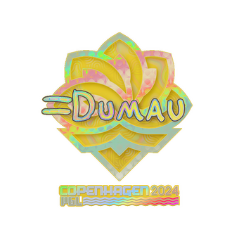 Sticker | dumau (Holo) | Copenhagen 2024 CS2 skin