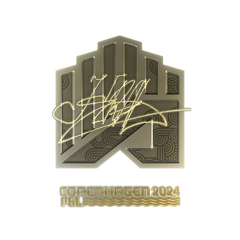 Sticker | Krad (Gold) | Copenhagen 2024 CS2 skin