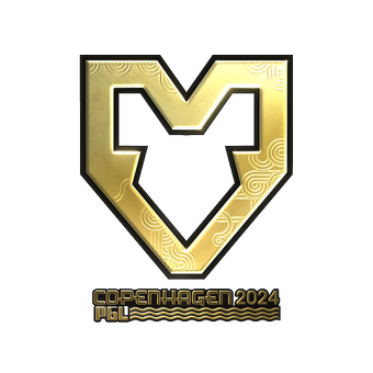 Sticker | MOUZ (Gold) | Copenhagen 2024 CS2 skin