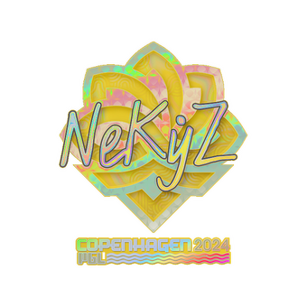 Sticker | NEKiZ (Holo) | Copenhagen 2024 CS2 skin
