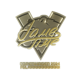 Sticker | Jame (Gold) | Copenhagen 2024 CS2 skin