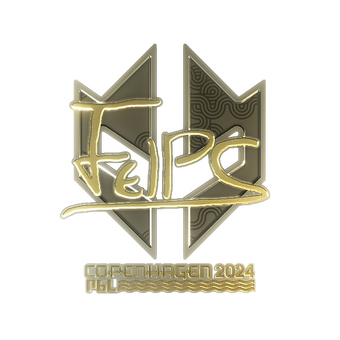 Sticker | felps (Gold) | Copenhagen 2024 CS2 skin