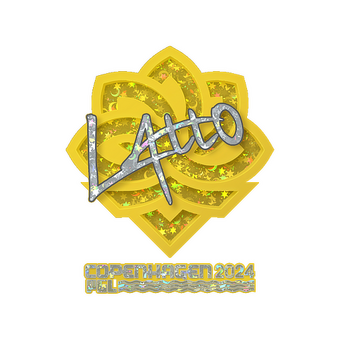 Sticker | latto (Glitter) | Copenhagen 2024 CS2 skin