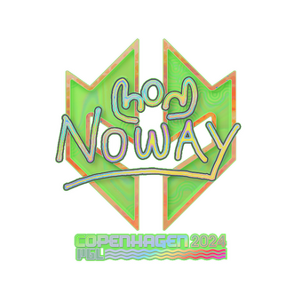 Sticker | noway (Holo) | Copenhagen 2024 CS2 skin