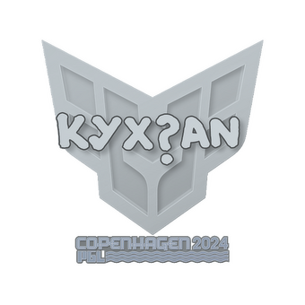 Sticker | kyxsan | Copenhagen 2024 CS2 skin