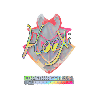 Sticker | HooXi (Holo) | Copenhagen 2024 CS2 skin