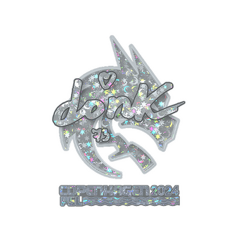 Sticker | donk (Glitter) | Copenhagen 2024 CS2 skin