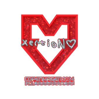 Sticker | xertioN (Glitter) | Copenhagen 2024 CS2 skin