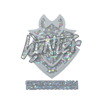 Sticker | huNter- (Glitter) | Copenhagen 2024 CS2 skin