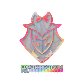 Sticker | G2 Esports (Holo) | Copenhagen 2024 CS2 skin