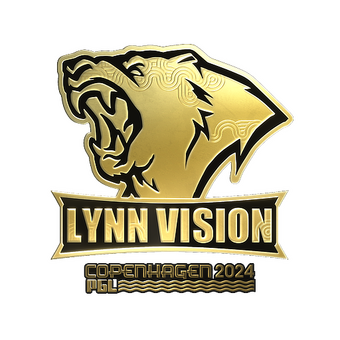 Sticker | Lynn Vision (Gold) | Copenhagen 2024 CS2 skin