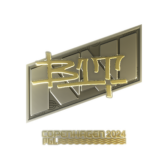 Sticker | b1t (Gold) | Copenhagen 2024 CS2 skin