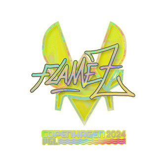 Sticker | FlameZ (Holo) | Copenhagen 2024 CS2 skin