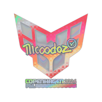 Sticker | nicoodoz (Holo) | Copenhagen 2024 CS2 skin