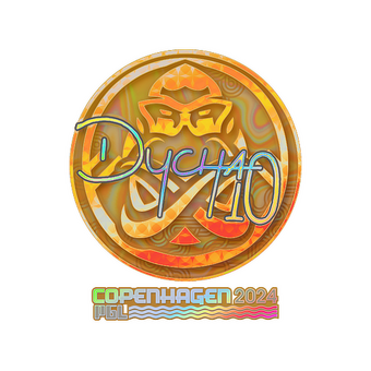 Sticker | Dycha (Holo) | Copenhagen 2024 CS2 skin