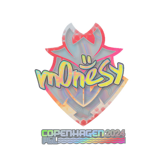 Sticker | m0NESY (Holo) | Copenhagen 2024 CS2 skin