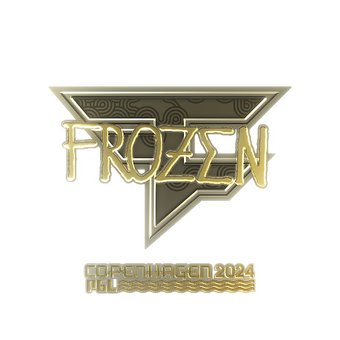 Sticker | frozen (Gold) | Copenhagen 2024 CS2 skin