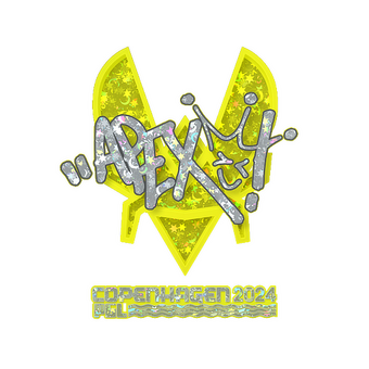 Sticker | apEX (Glitter) | Copenhagen 2024 CS2 skin