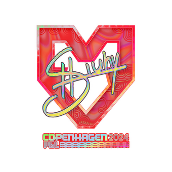 Sticker | siuhy (Holo) | Copenhagen 2024 CS2 skin
