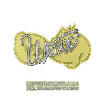 Sticker | woxic (Glitter) | Copenhagen 2024 CS2 skin