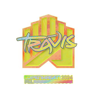 Sticker | TRAVIS (Holo) | Copenhagen 2024 CS2 skin