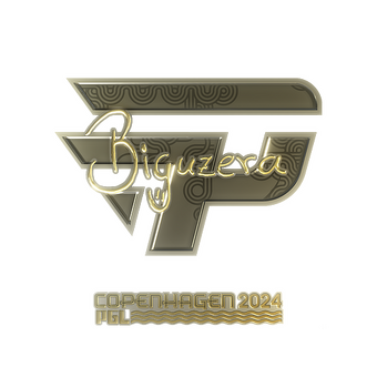 Sticker | biguzera (Gold) | Copenhagen 2024 CS2 skin