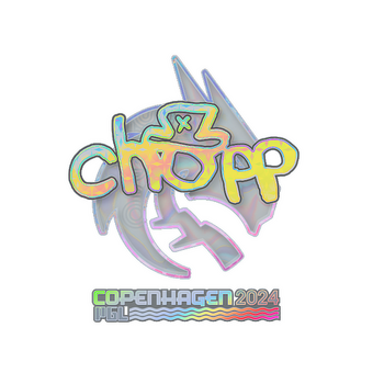 Sticker | chopper (Holo) | Copenhagen 2024 CS2 skin