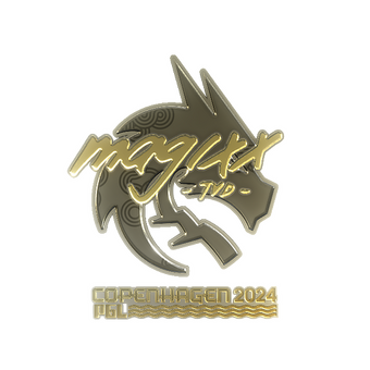 Sticker | magixx (Gold) | Copenhagen 2024 CS2 skin