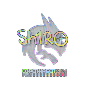 Sticker | sh1ro (Holo) | Copenhagen 2024 CS2 skin