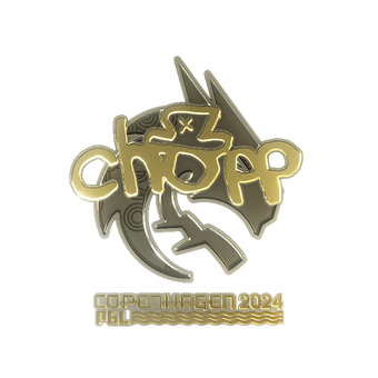 Sticker | chopper (Gold) | Copenhagen 2024 CS2 skin