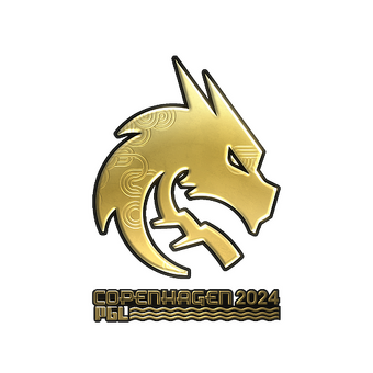 Sticker | Team Spirit (Gold) | Copenhagen 2024 CS2 skin