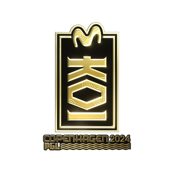 Sticker | KOI (Gold) | Copenhagen 2024 CS2 skin