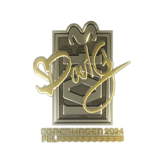 Sticker | dav1g (Gold) | Copenhagen 2024 CS2 skin